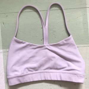 lululemon light pink sports bra